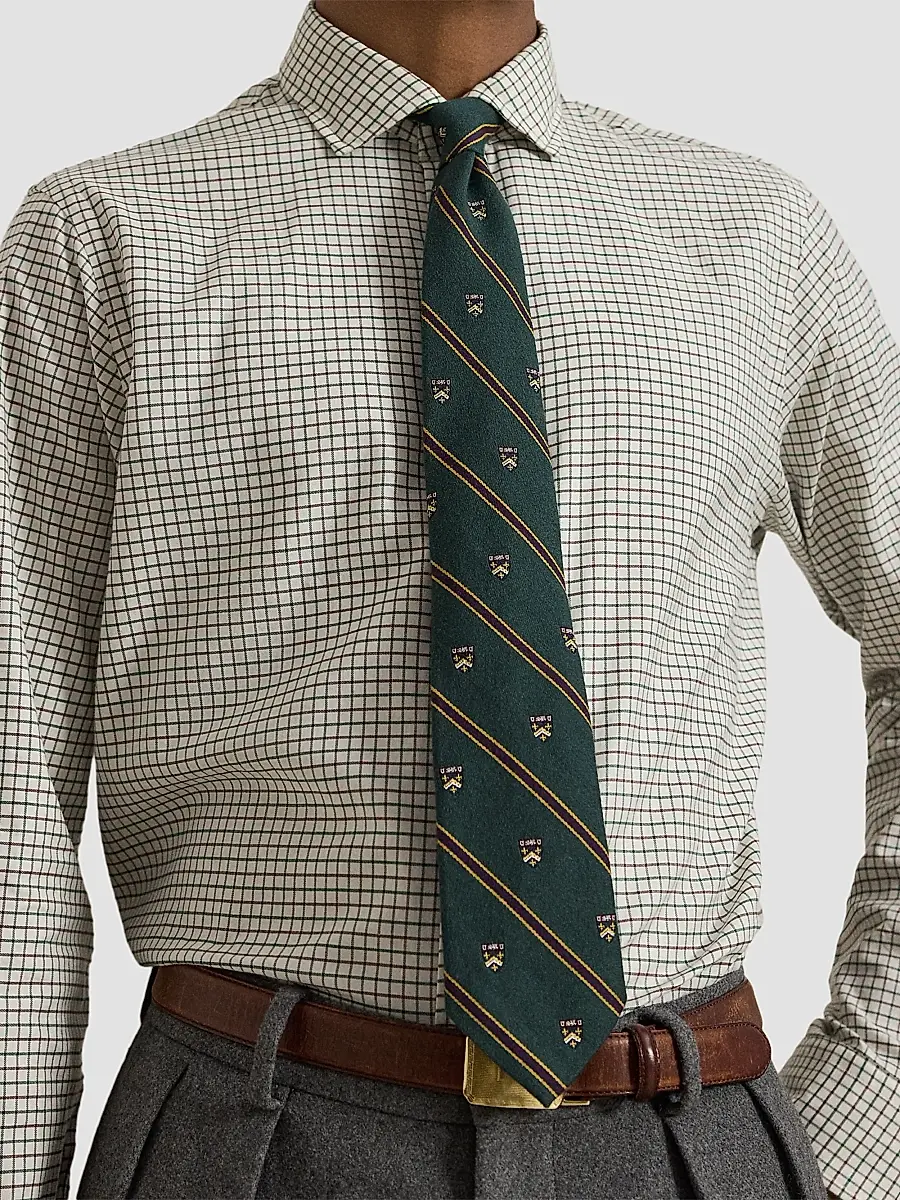Polo Ralph Lauren Men's Plaid Twill Classic-Fit Shirt | Thumbnail 5 Polo Ralph Lauren Men's Plaid Twill Classic-Fit Shirt | Thumbnail 5