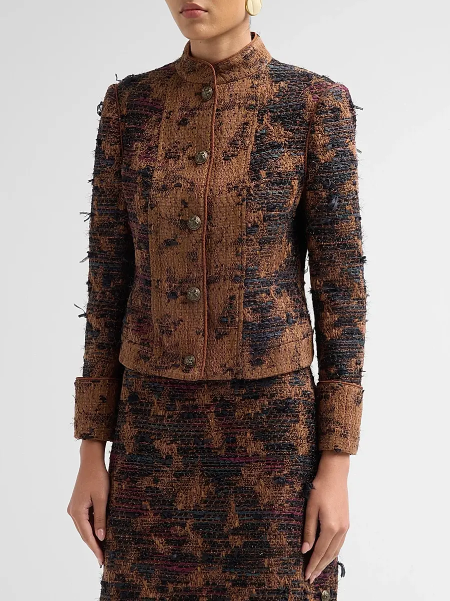 Kobi Halperin Women's Parker Tweed Jacket | Thumbnail 4 Kobi Halperin Women's Parker Tweed Jacket | Thumbnail 4