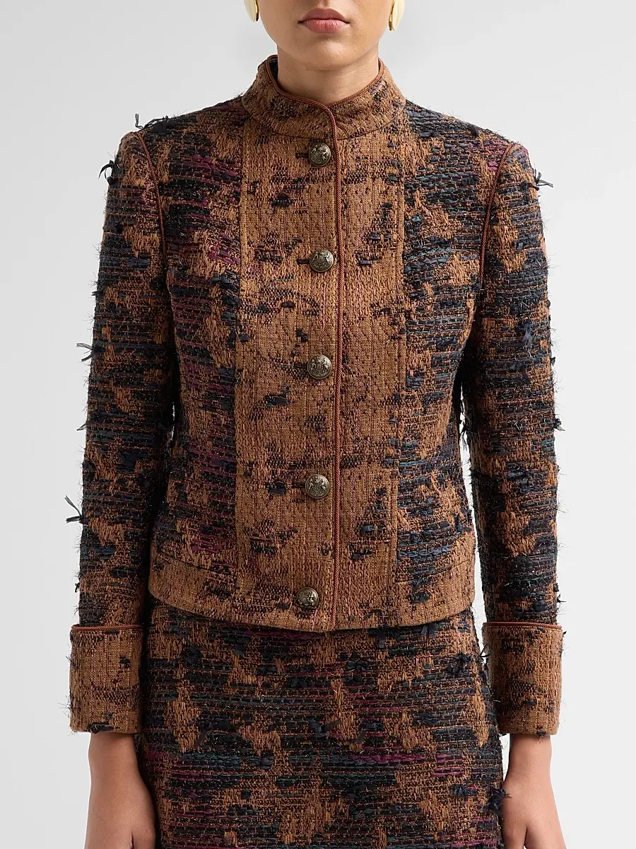 Kobi Halperin Women's Parker Tweed Jacket | Thumbnail 5 Kobi Halperin Women's Parker Tweed Jacket | Thumbnail 5