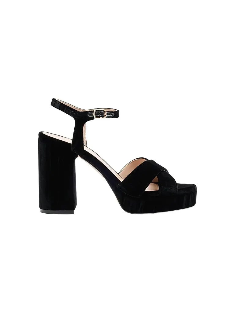 Stuart Weitzman Women's Dayna 110MM Suede Platform Sandals