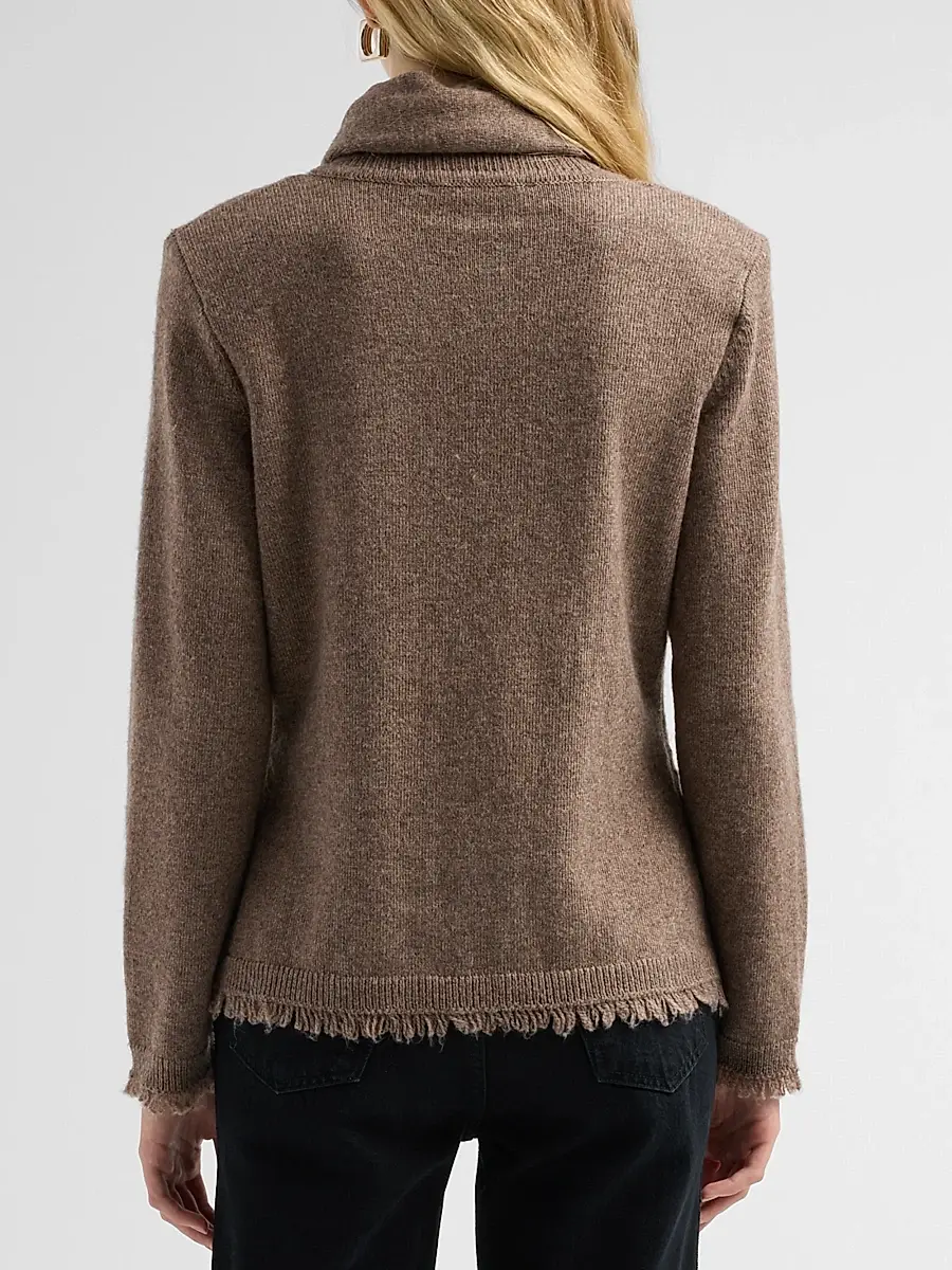 Kobi Halperin Women's Gracie Wool-Blend Scarf Cardigan | Thumbnail 3