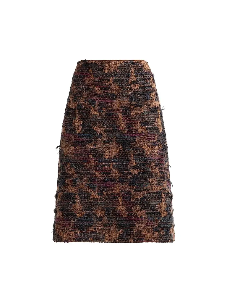 Kobi Halperin Women's Olsen Tweed Knee-Length Skirt