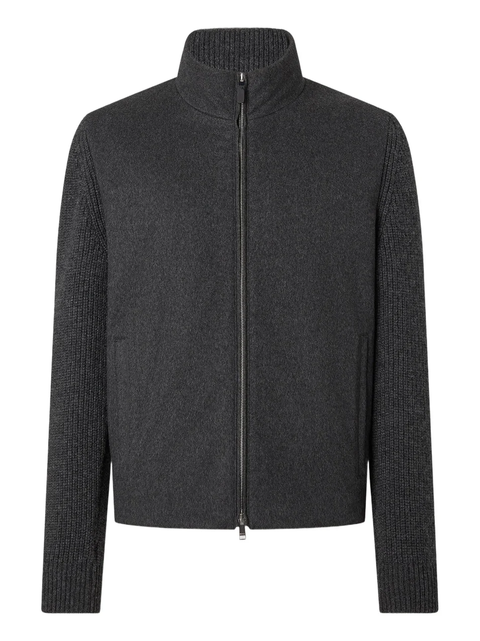 Zegna Men's Oasi Cashmere Full Zip Cardigan
