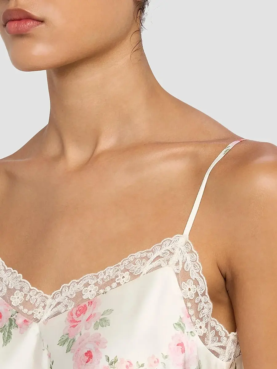 Simone Rocha Women's Ruffle Frill Hem Slipdress | Thumbnail 5 Simone Rocha Women's Ruffle Frill Hem Slipdress | Thumbnail 5