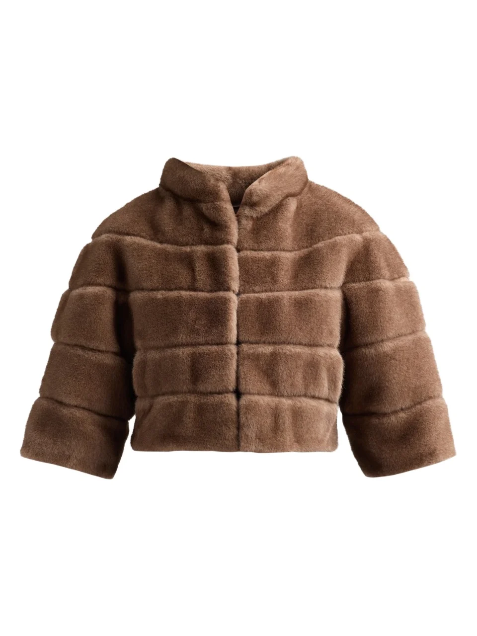 THEIA Women's Varna Faux Fur Cropped Jacket