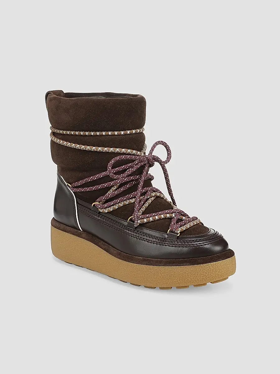 Veronica Beard Women's Kirsta Suede Snow Boots | Thumbnail 2 Veronica Beard Women's Kirsta Suede Snow Boots | Thumbnail 2