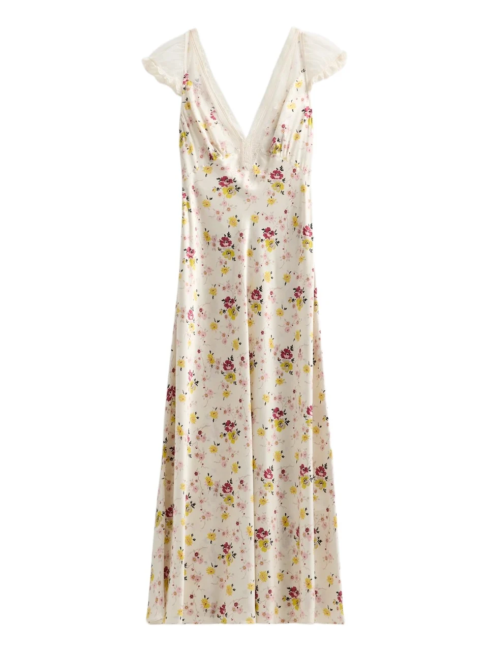 Women's Corelia Floral Silk Maxi Dress Women's Corelia Floral Silk Maxi Dress