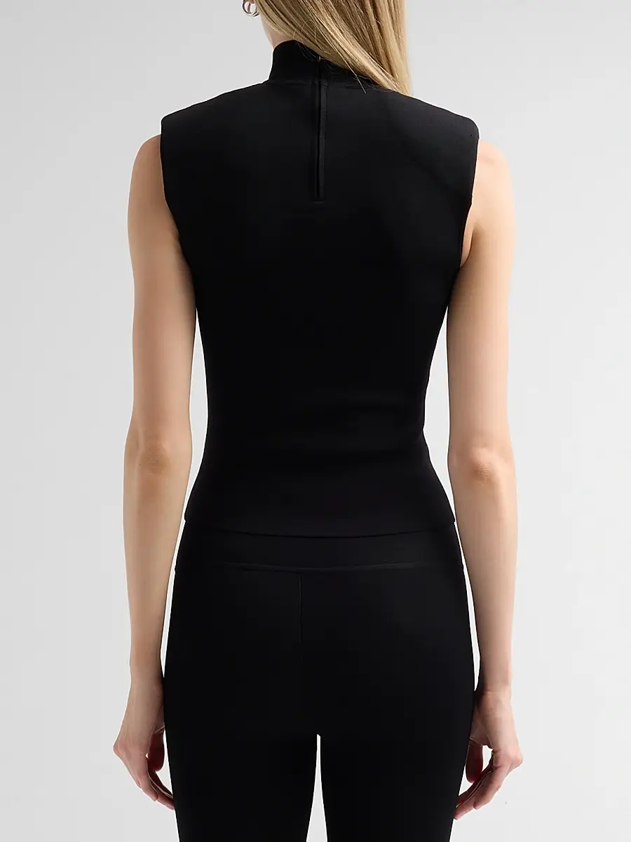 Toccin Women's Diala Sleeveless Rib-Knit Top | Thumbnail 3 Toccin Women's Diala Sleeveless Rib-Knit Top | Thumbnail 3