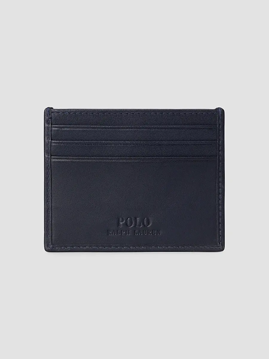 Polo Ralph Lauren Men's Polo Bear Leather Card Case | Thumbnail 2 Polo Ralph Lauren Men's Polo Bear Leather Card Case | Thumbnail 2