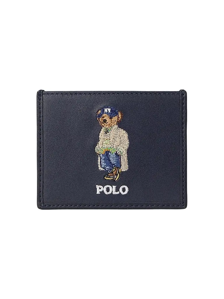 Polo Ralph Lauren Men's Polo Bear Leather Card Case