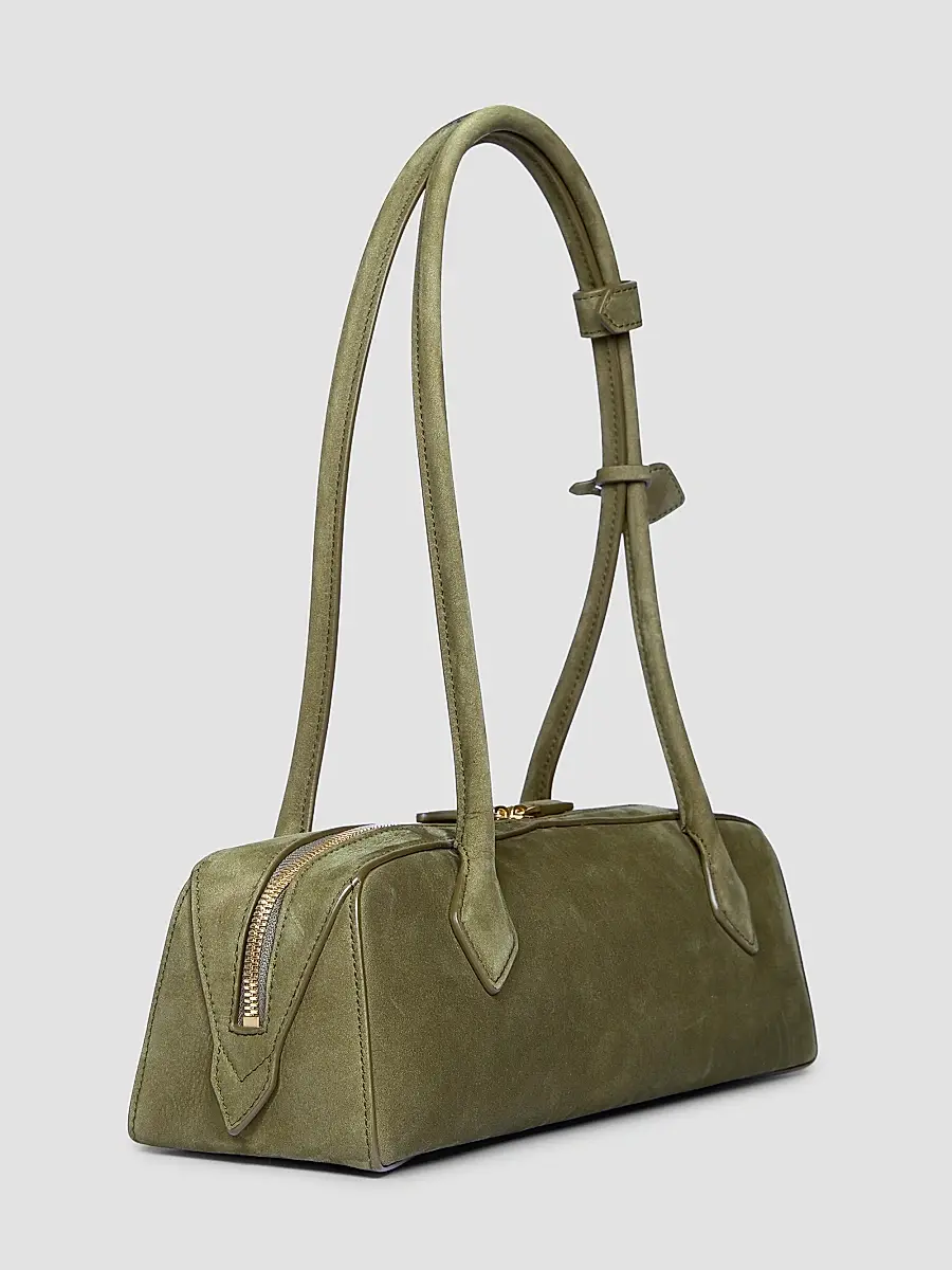 Alaïa Women's Le Teckel Leather Shoulder Bag | Thumbnail 3 Alaïa Women's Le Teckel Leather Shoulder Bag | Thumbnail 3