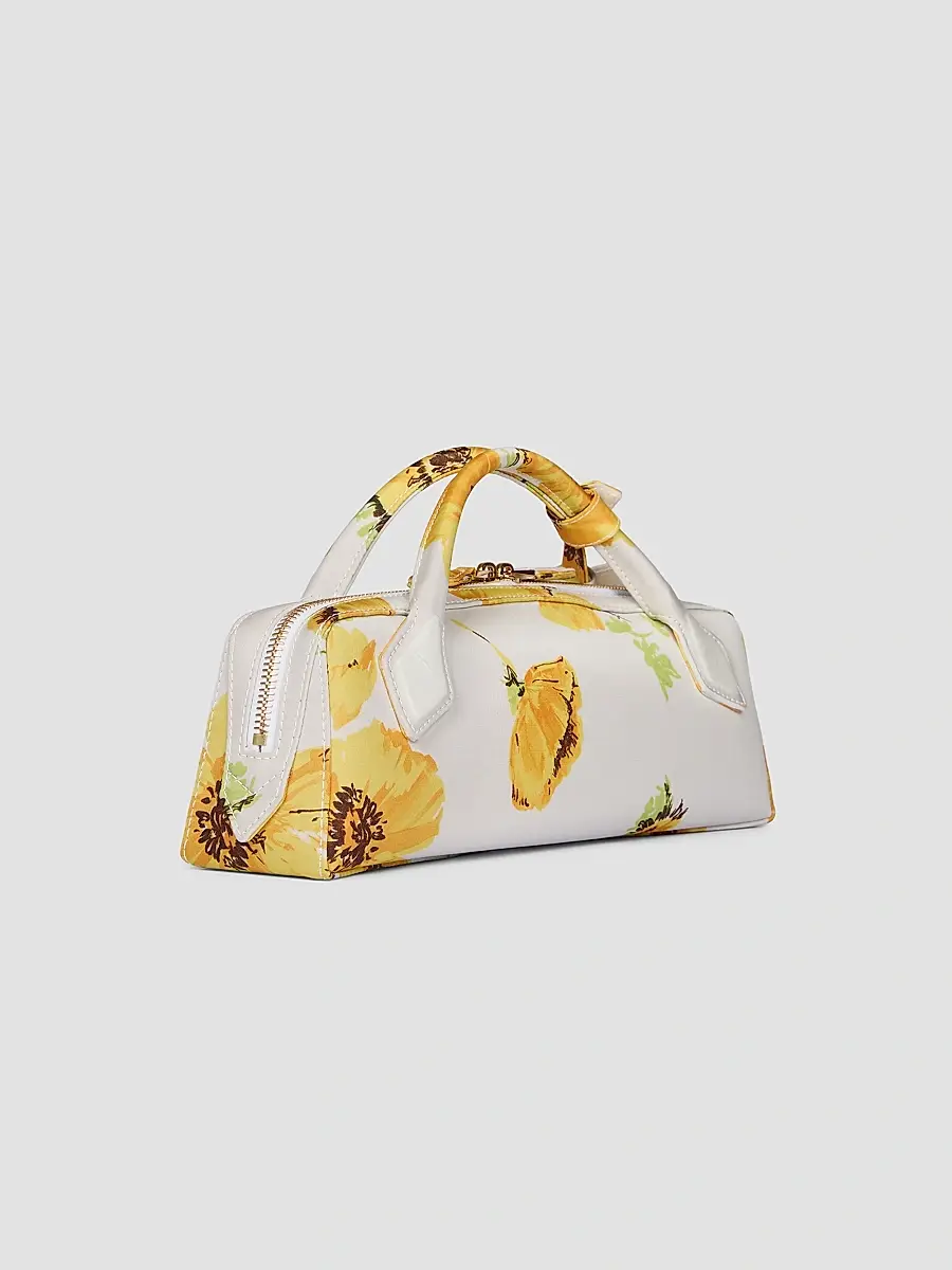 ALAÏA Women's Le Teckel Floral Clutch | Thumbnail 3 ALAÏA Women's Le Teckel Floral Clutch | Thumbnail 3