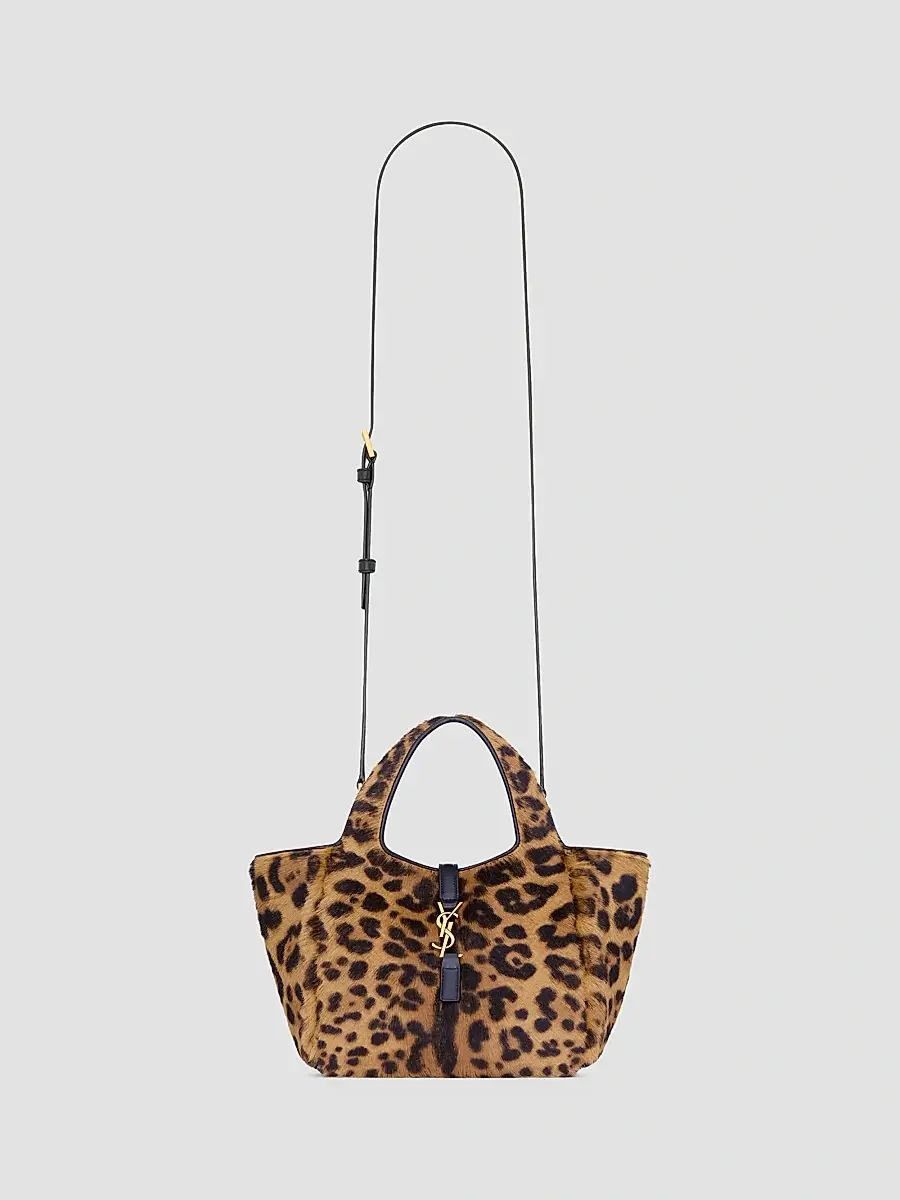 Saint Laurent Women's Le 5 A 7 Baby Bea Top Handle Bag in Pony Hair Leather | Thumbnail 5 Saint Laurent Women's Le 5 A 7 Baby Bea Top Handle Bag in Pony Hair Leather | Thumbnail 5