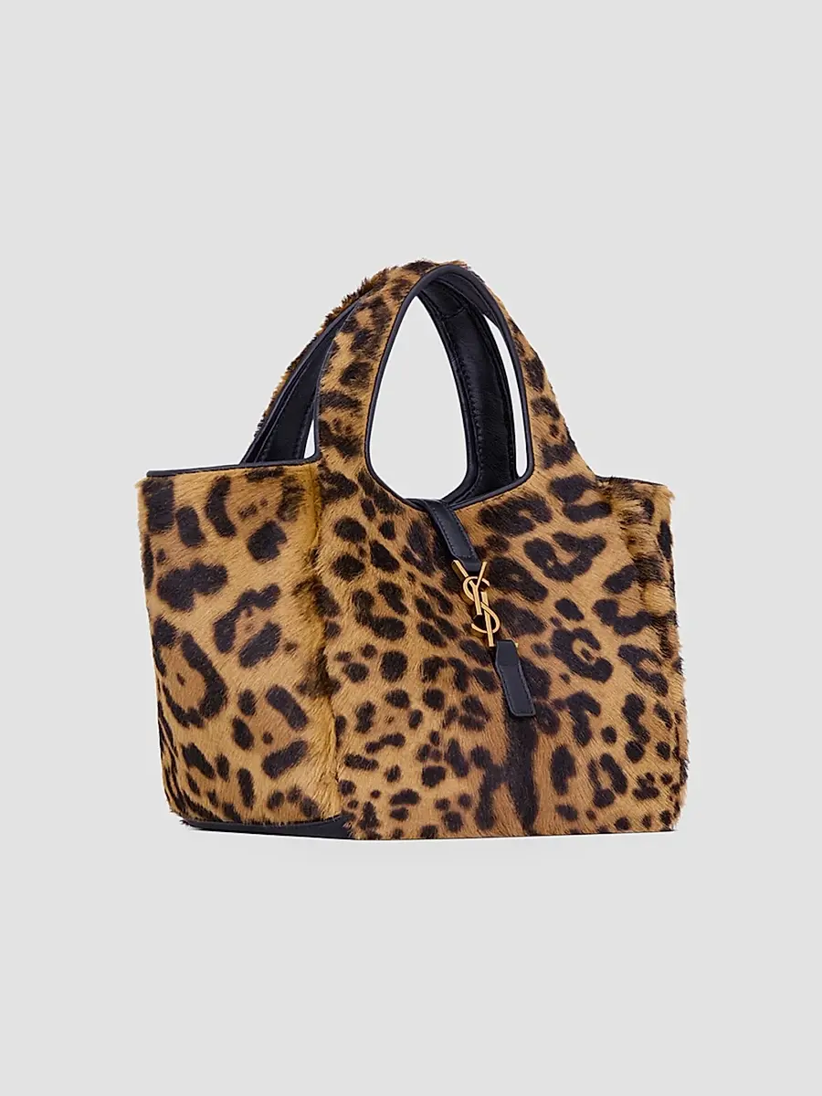 Saint Laurent Women's Le 5 A 7 Baby Bea Top Handle Bag in Pony Hair Leather | Thumbnail 6 Saint Laurent Women's Le 5 A 7 Baby Bea Top Handle Bag in Pony Hair Leather | Thumbnail 6