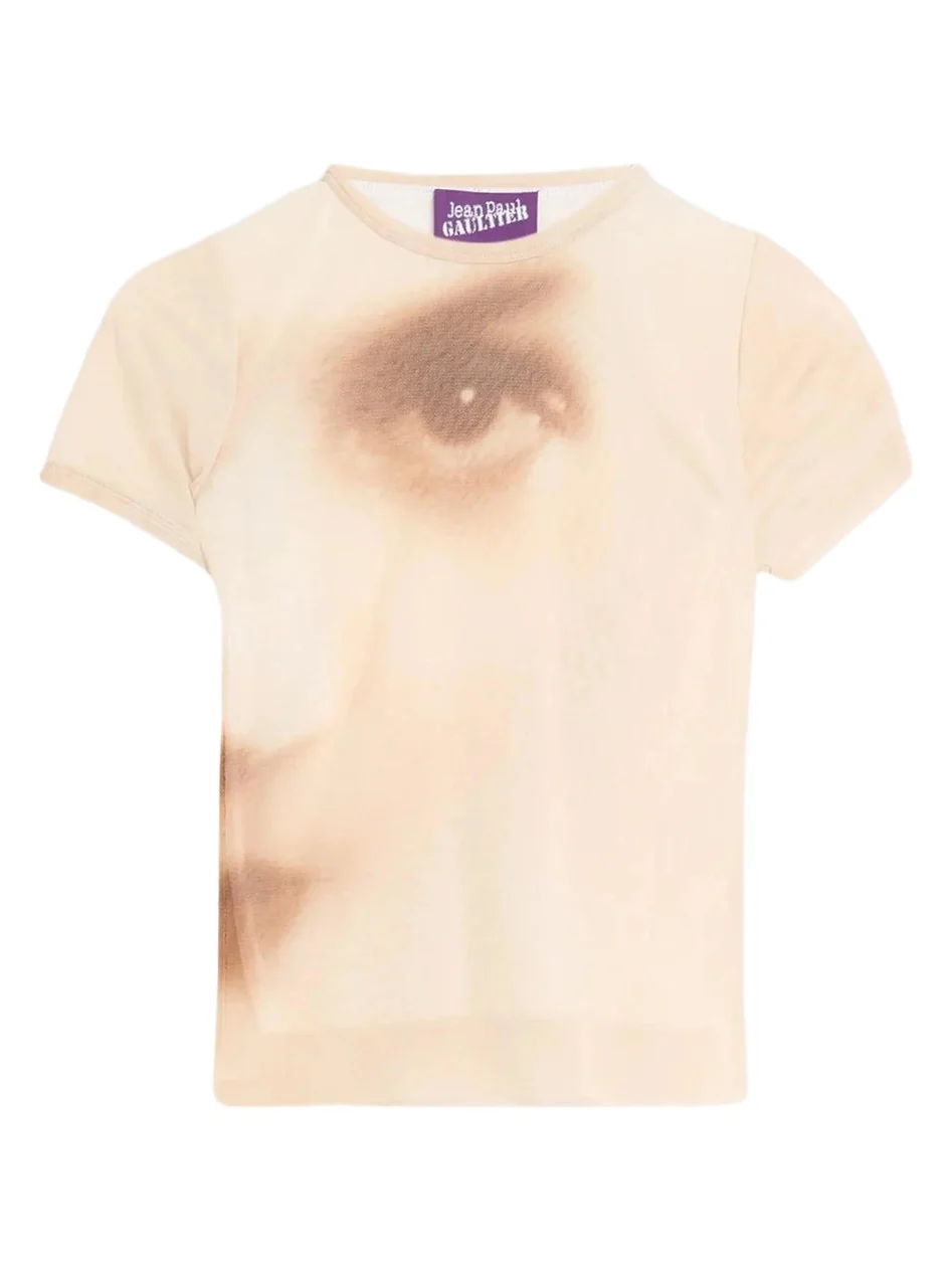 Women's Face Mesh Baby T-Shirt
