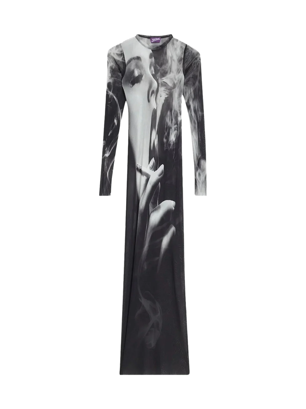 Jean Paul Gaultier Women's Smoking Woman Mesh Maxi Dress