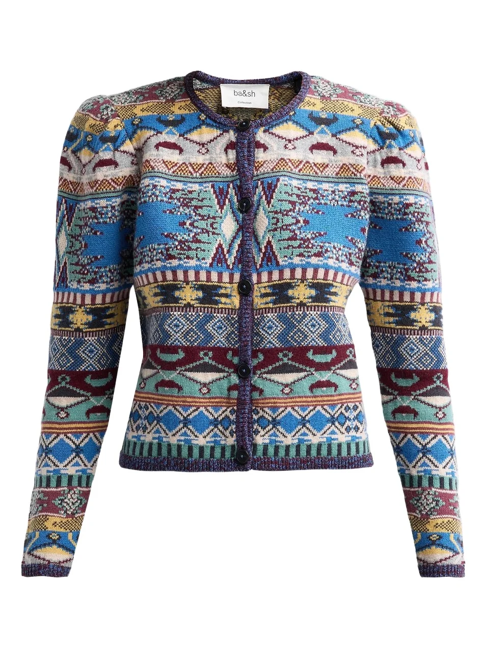 Women's Maja Puff-Sleeve Cardigan Women's Maja Puff-Sleeve Cardigan