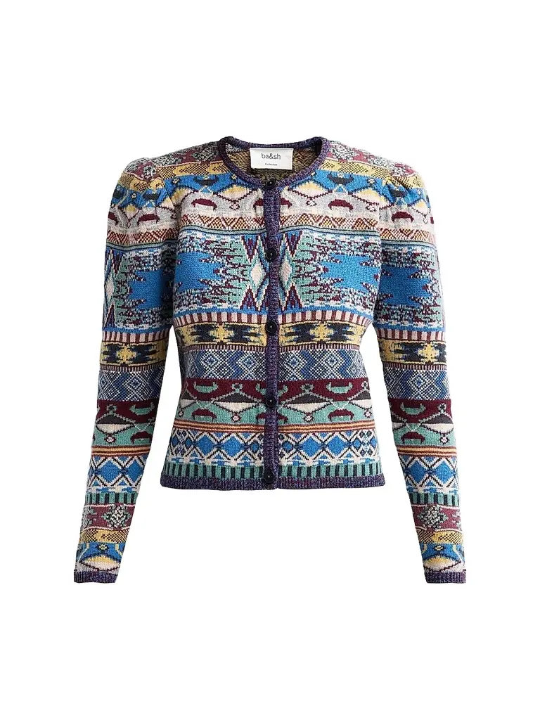 Women's Maja Puff-Sleeve Cardigan Women's Maja Puff-Sleeve Cardigan