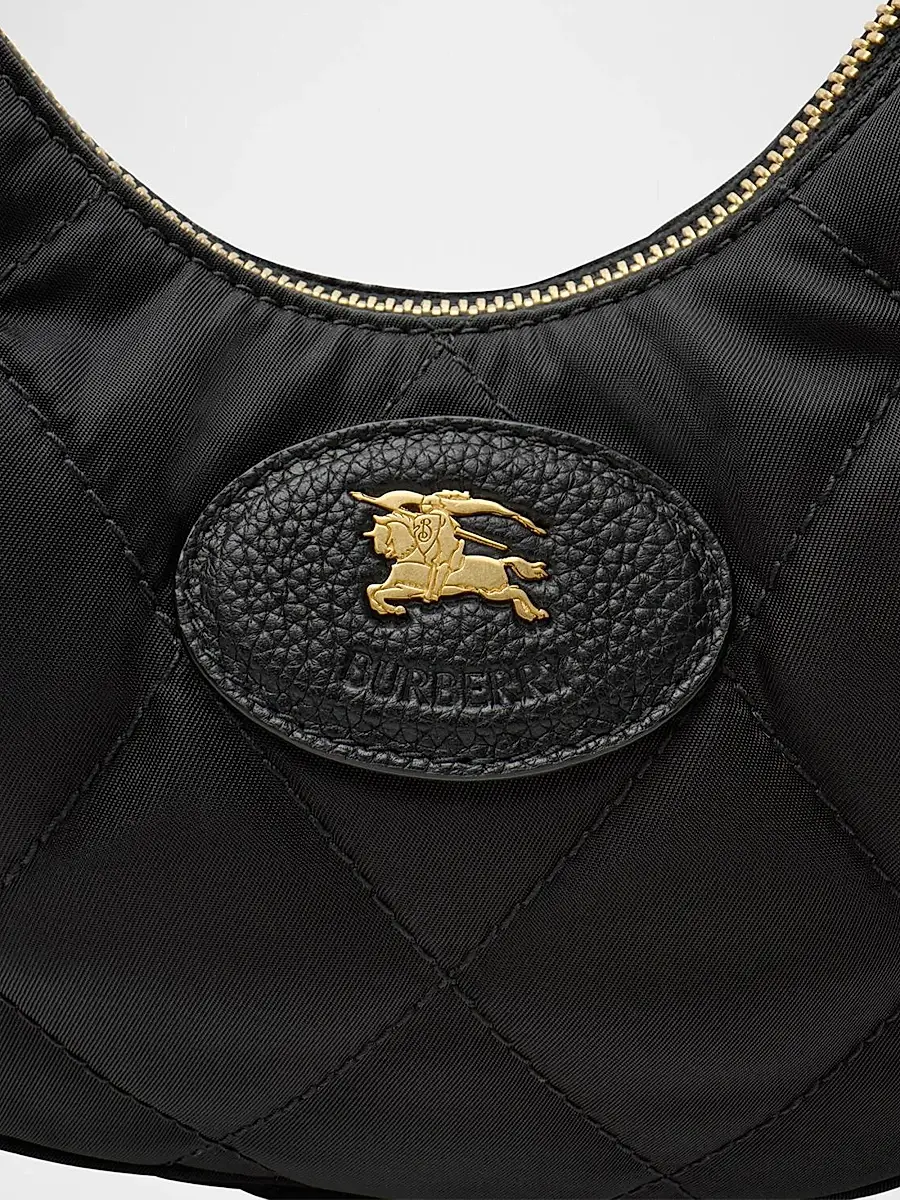 Burberry Women's Horseshoe Quilted Crossbody Bag | Thumbnail 5 Burberry Women's Horseshoe Quilted Crossbody Bag | Thumbnail 5
