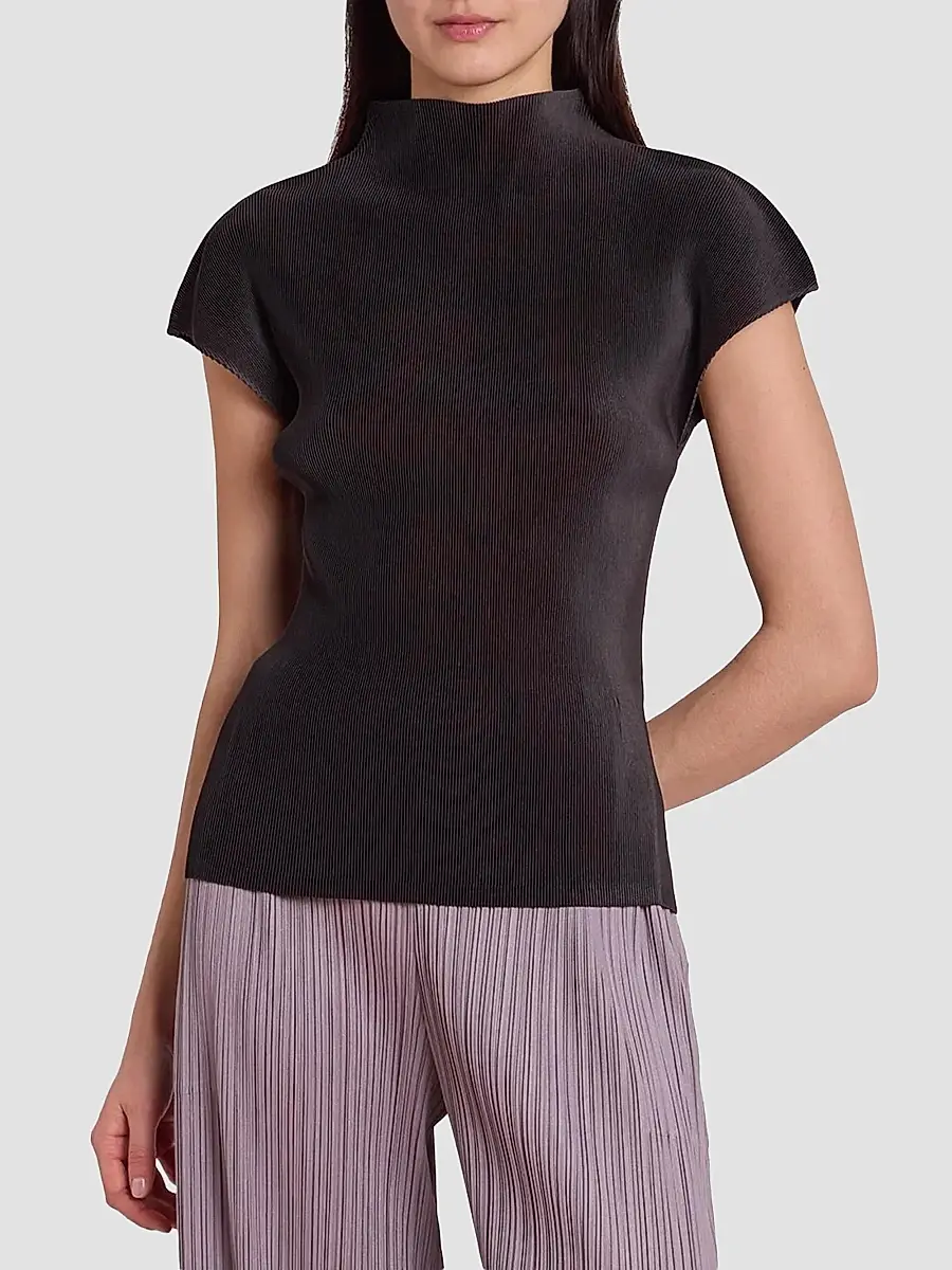 Pleats Please Issey Miyake Women's Mist August Shirt | Thumbnail 4 Pleats Please Issey Miyake Women's Mist August Shirt | Thumbnail 4