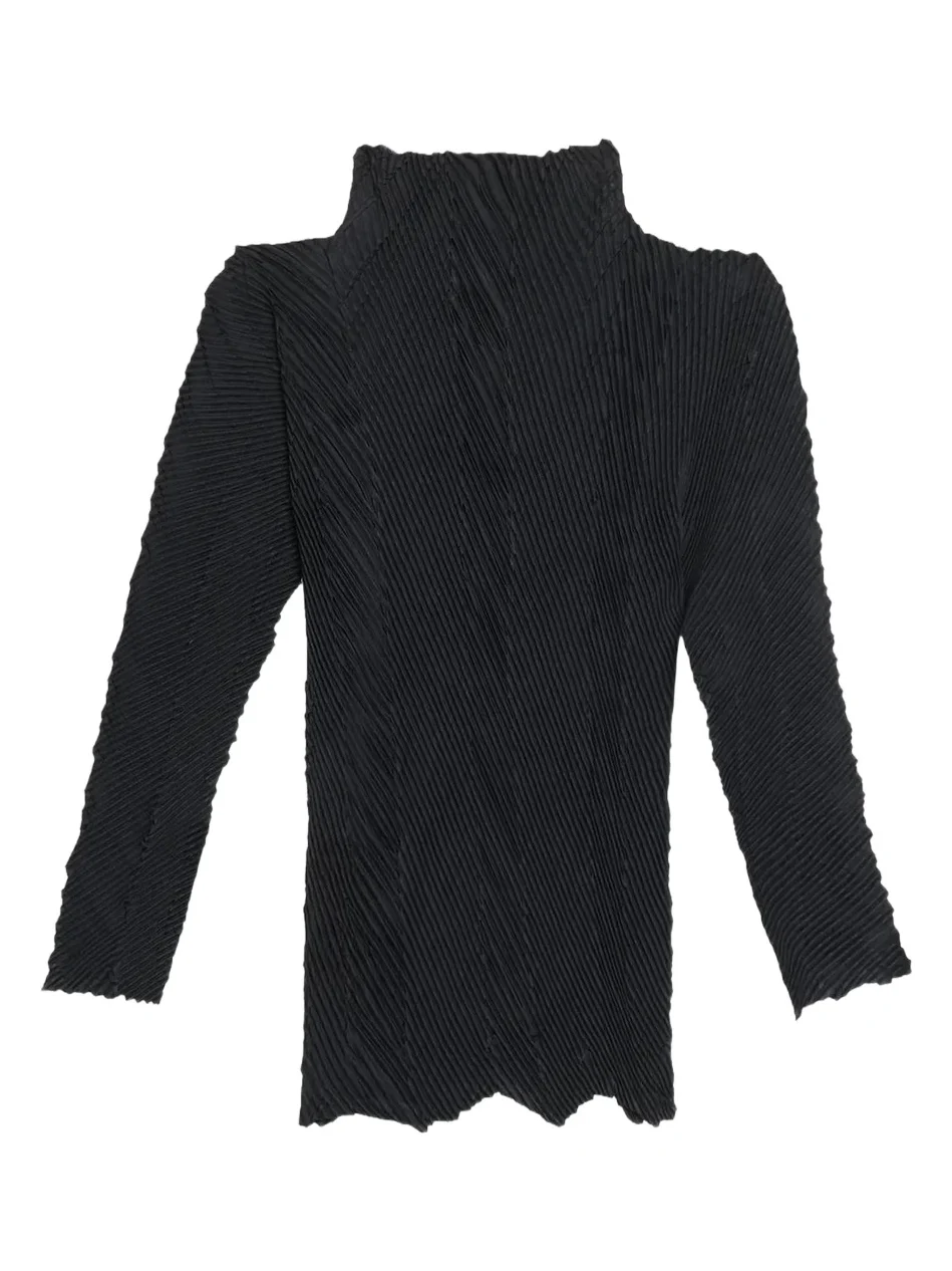 Issey Miyake Women's Zigzag Pleats Shirt