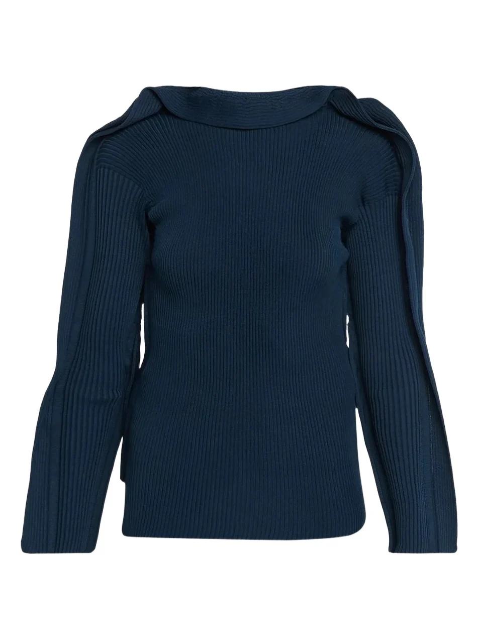 Issey Miyake Women's Prance Rib-Knit Top