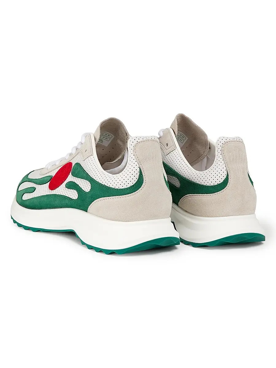 Casablanca Men's Stade Logo Low-Top Sneakers | Thumbnail 3 Casablanca Men's Stade Logo Low-Top Sneakers | Thumbnail 3