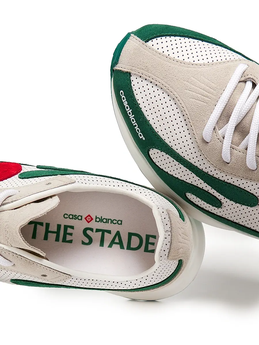 Casablanca Men's Stade Logo Low-Top Sneakers | Thumbnail 5 Casablanca Men's Stade Logo Low-Top Sneakers | Thumbnail 5