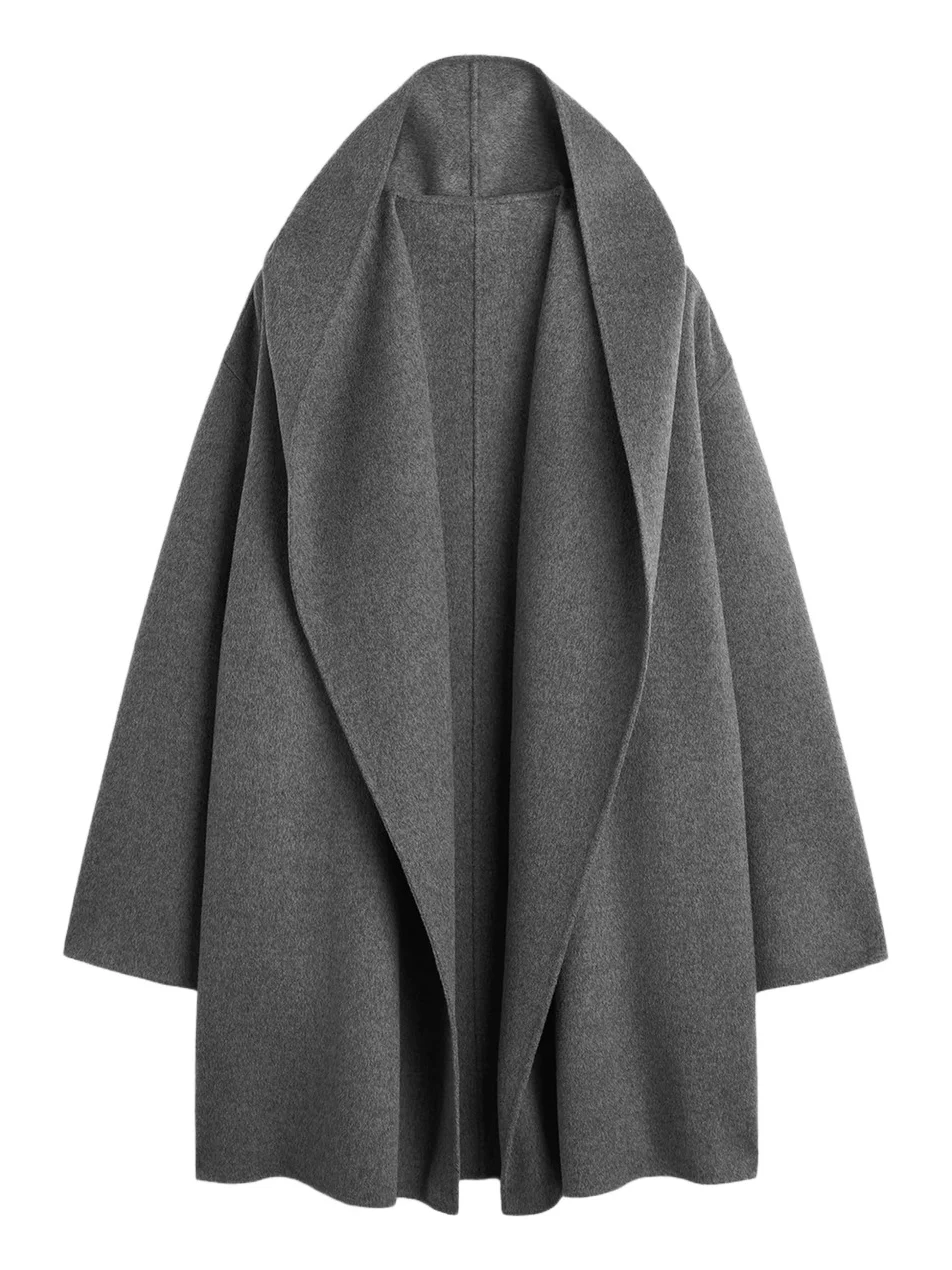 TOTEME Women's Hoodie Wool Coat