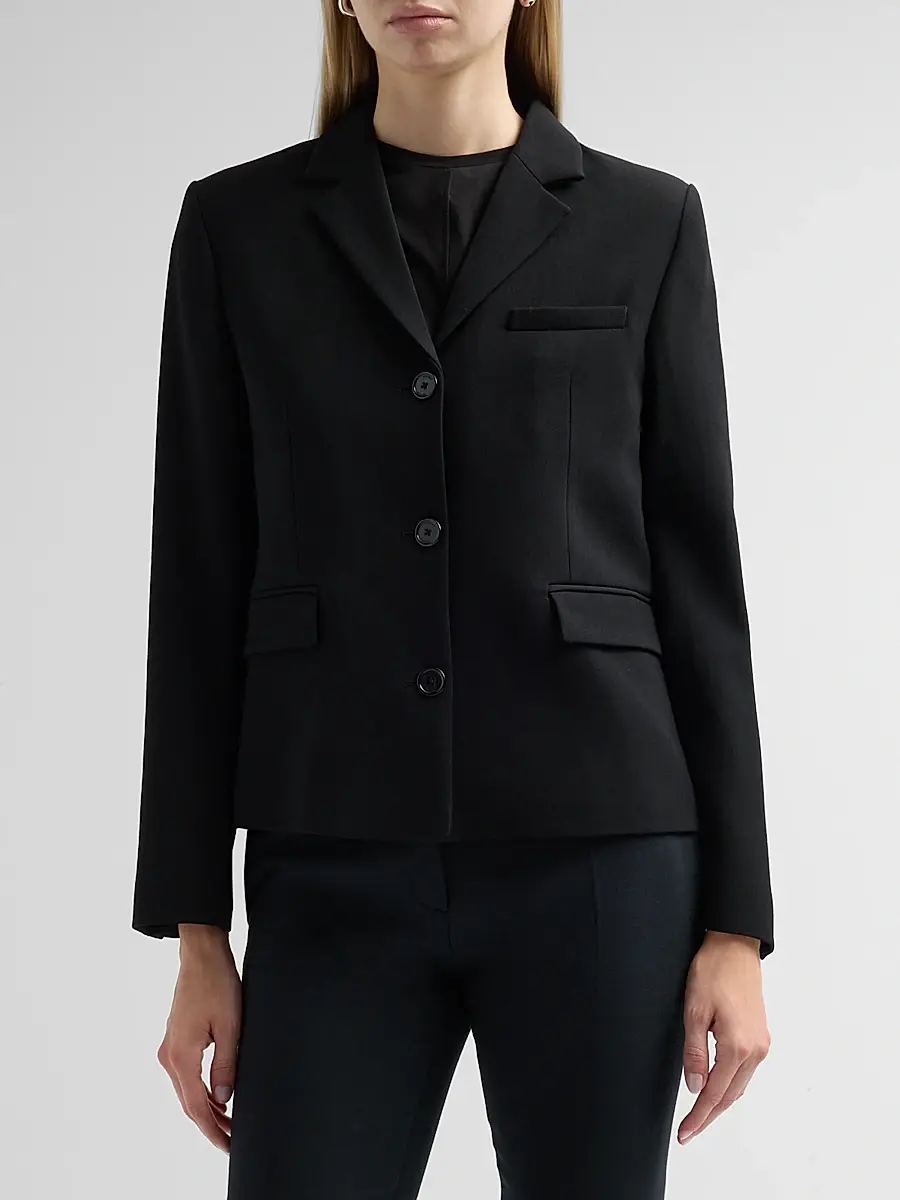 TOTEME Women's Stretch-Wool Blazer | Thumbnail 4 TOTEME Women's Stretch-Wool Blazer | Thumbnail 4