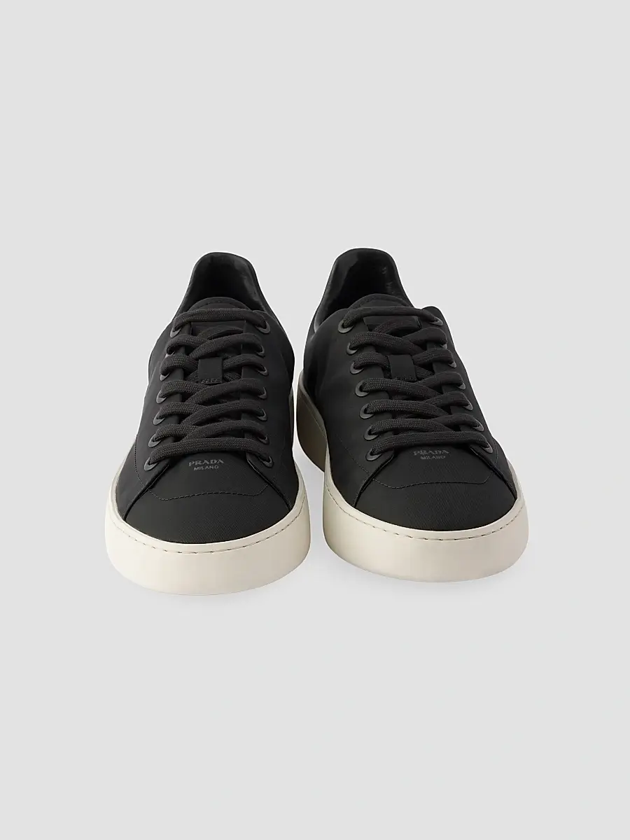 Prada Men's Court Re-Nylon Sneakers | Thumbnail 3