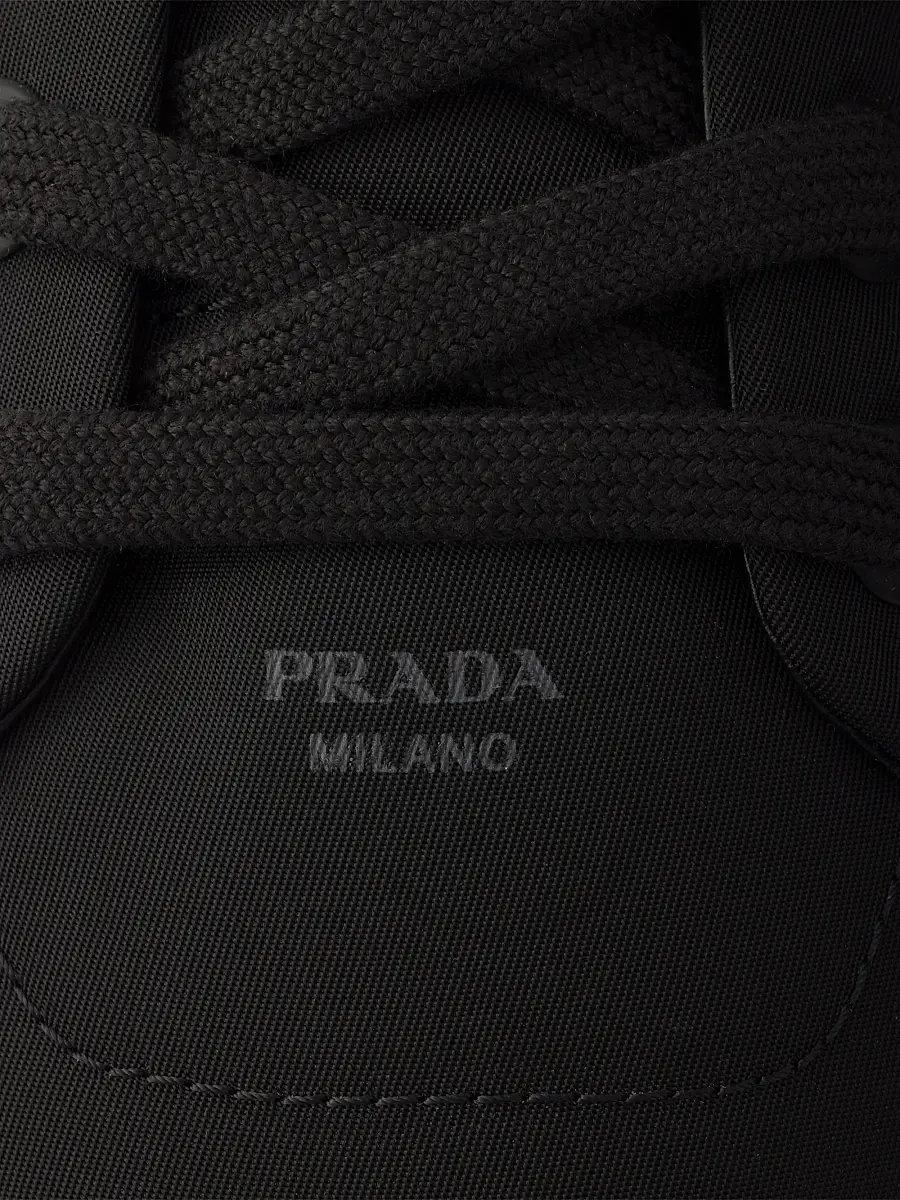 Prada Men's Court Re-Nylon Sneakers | Thumbnail 5