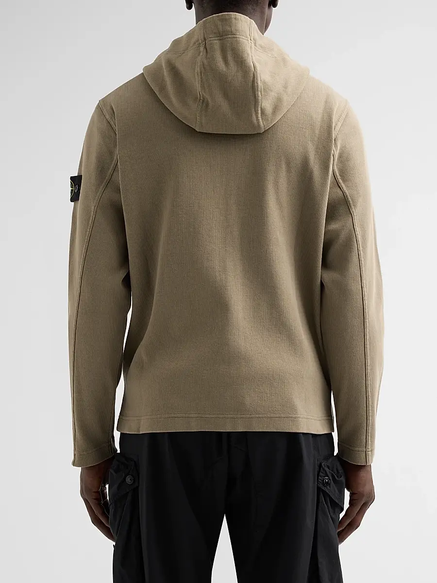 Stone Island Men's Felpa Full-Zip Hoodie | Thumbnail 3 Stone Island Men's Felpa Full-Zip Hoodie | Thumbnail 3