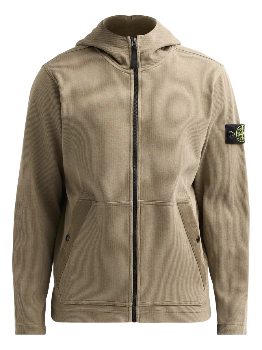 Stone Island Men's Felpa Full-Zip Hoodie