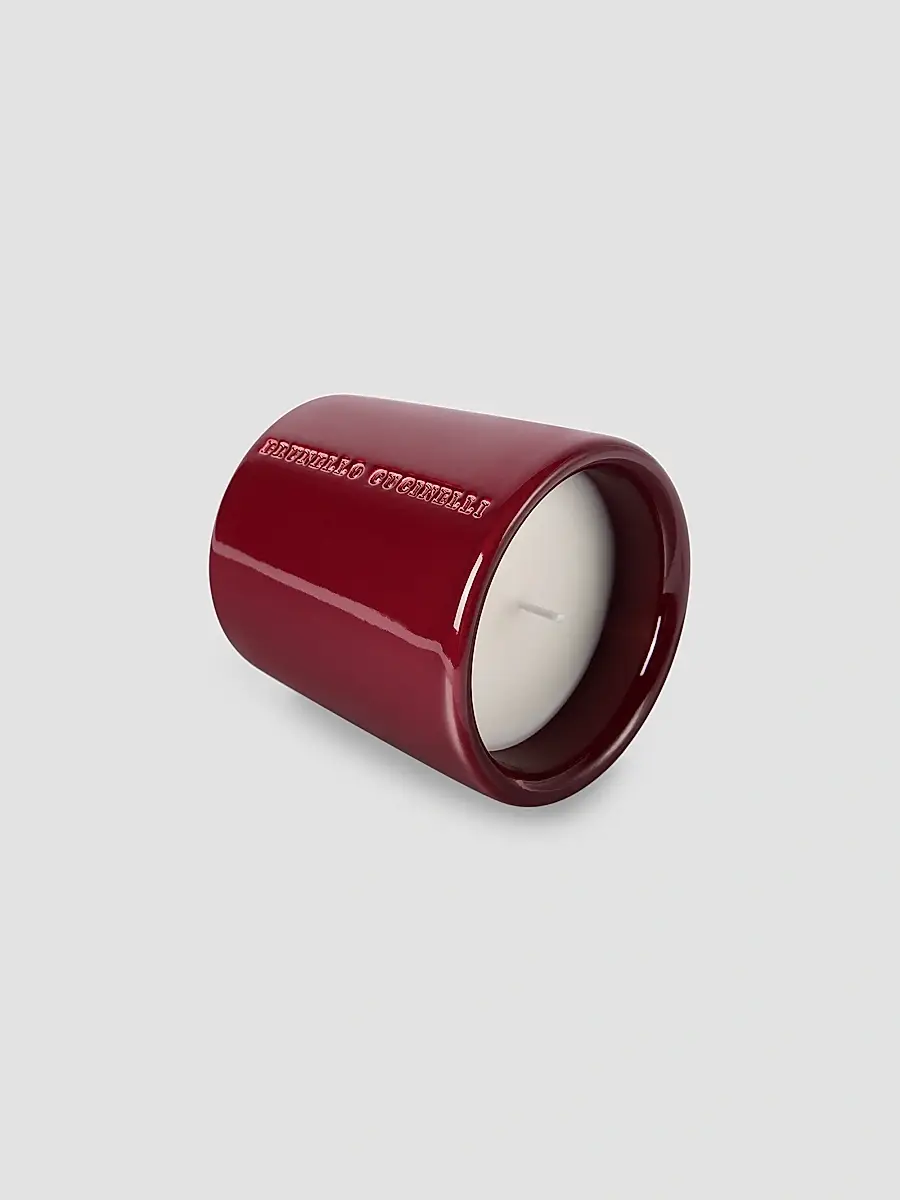 Brunello Cucinelli Scented Candle in Craquele Ceramic Vessel | Thumbnail 3 Brunello Cucinelli Scented Candle in Craquele Ceramic Vessel | Thumbnail 3