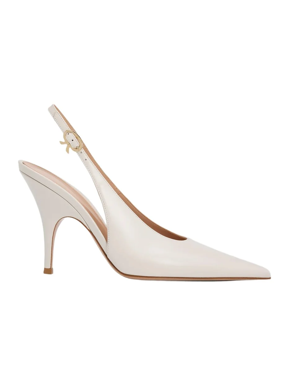 Gianvito Rossi Women's Sofia 95MM Slingback Pumps