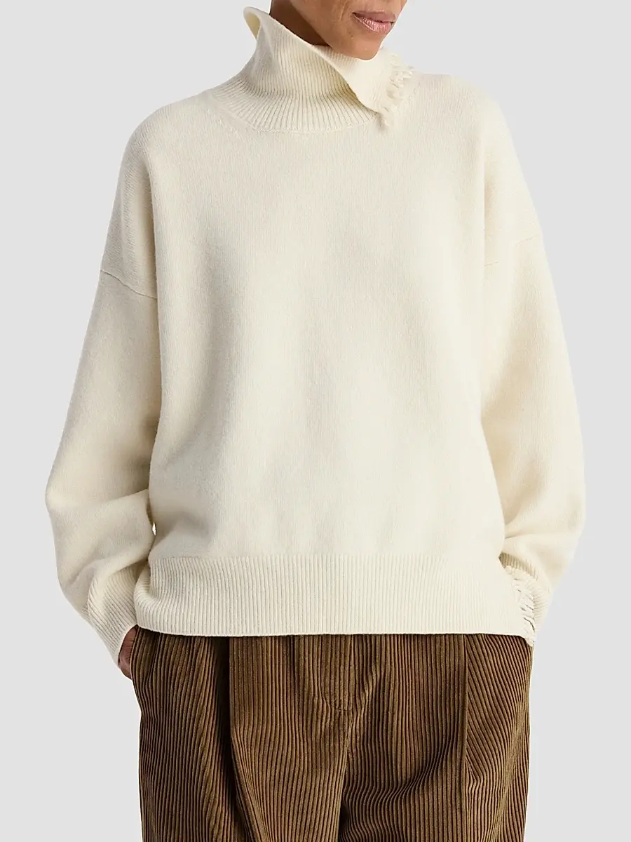RÓHE Women's Stretch-Wool Turtleneck Sweater | Thumbnail 4 RÓHE Women's Stretch-Wool Turtleneck Sweater | Thumbnail 4