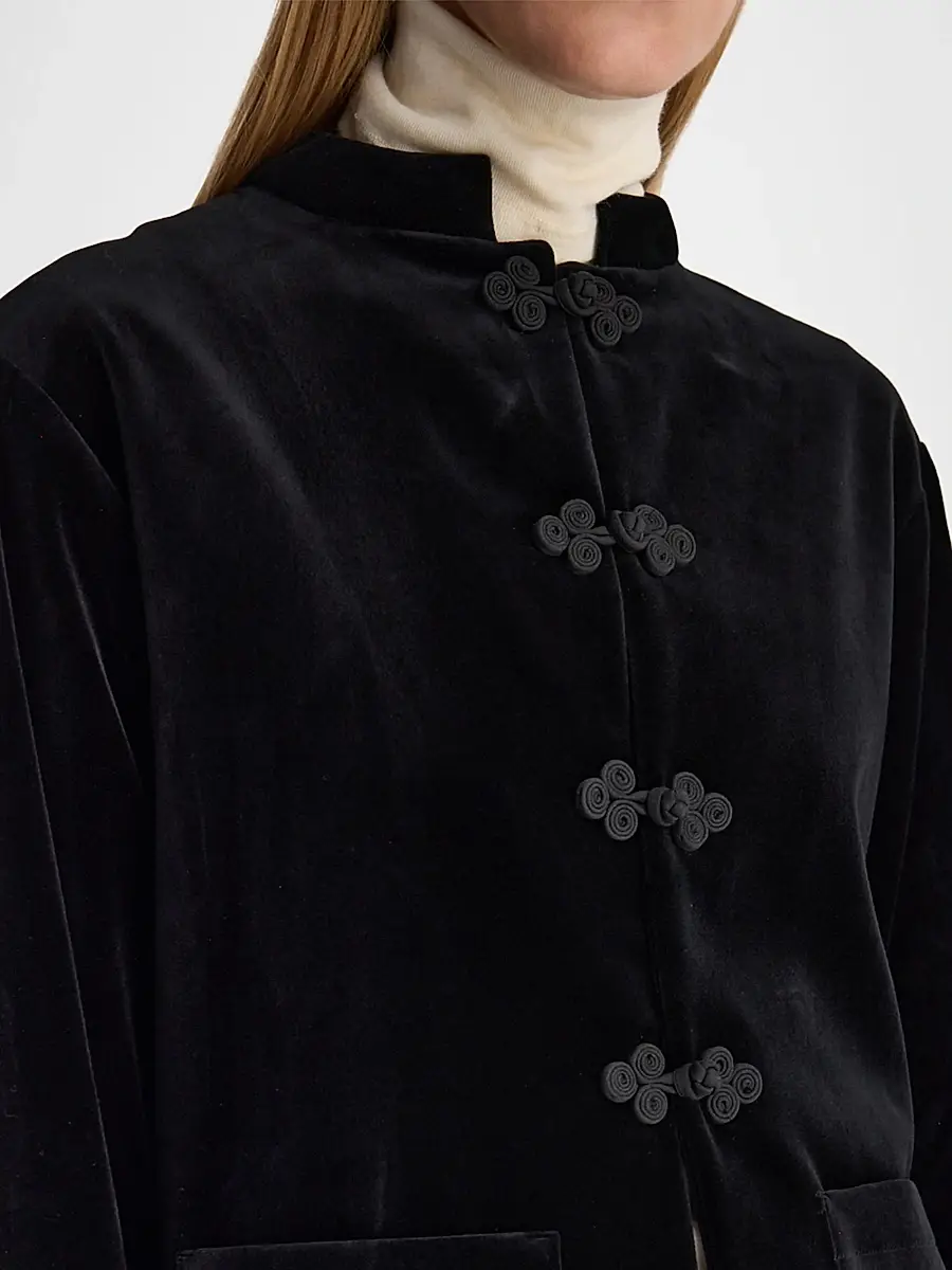 RÓHE Women's Pankou Knot Velvet Jacket | Thumbnail 5 RÓHE Women's Pankou Knot Velvet Jacket | Thumbnail 5