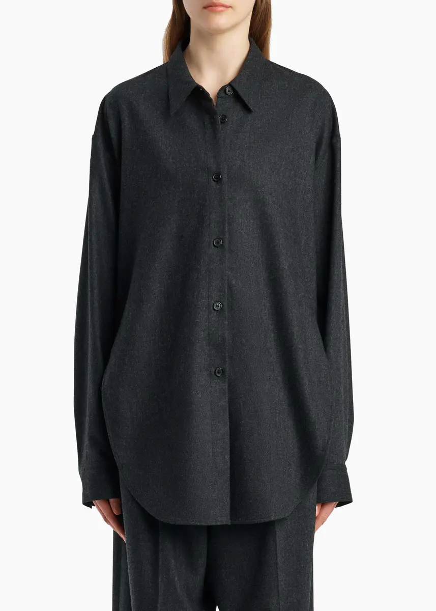 Khaite Goya Top In Charcoal | Thumbnail 3 Khaite Goya Top In Charcoal | Thumbnail 3