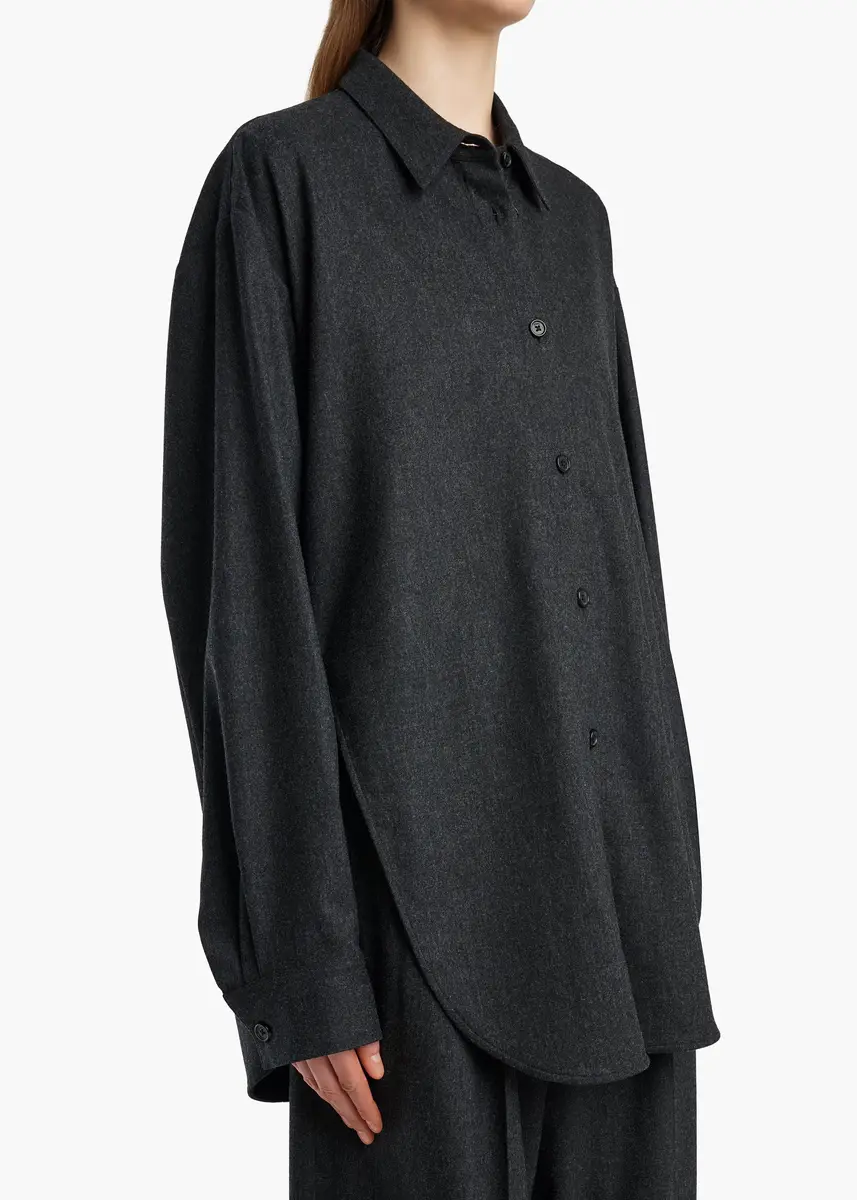Khaite Goya Top In Charcoal | Thumbnail 5 Khaite Goya Top In Charcoal | Thumbnail 5