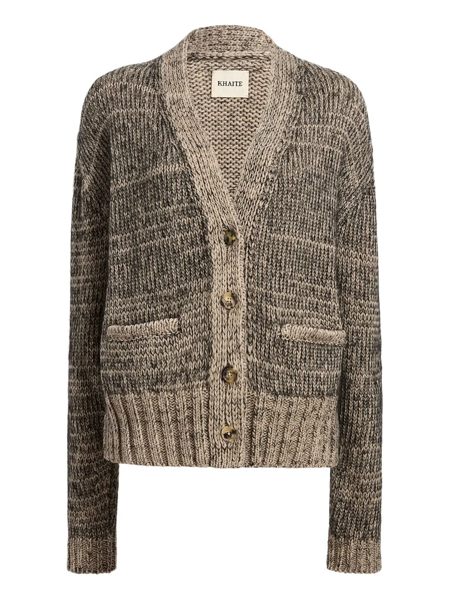 Maura Cardigan In Sepia And Black Multi