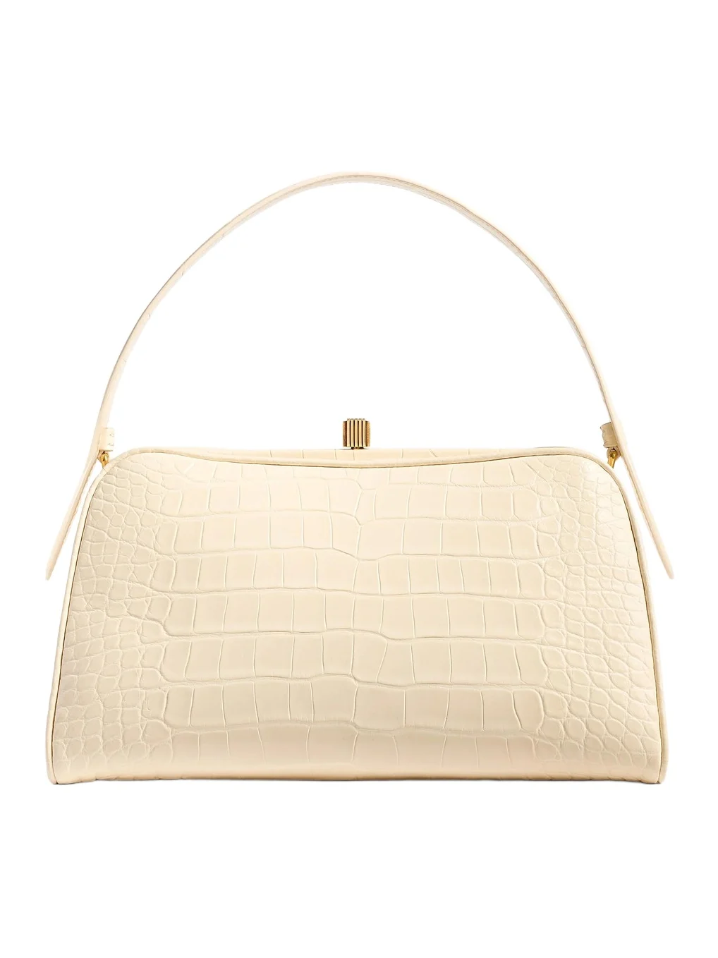 Khaite Cate Bag In Champagne Alligator