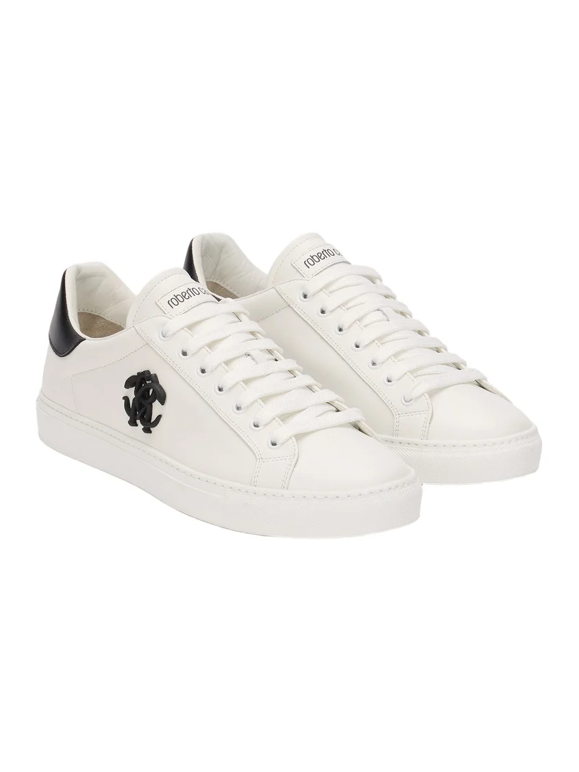 Leather Sneaker With Monogram RC