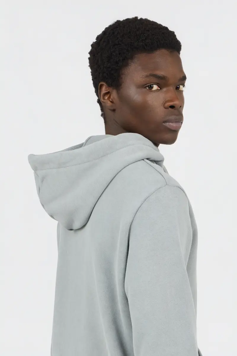 Roberto Cavalli Grey Sweatshirt with Printed Roses | Thumbnail 4 Roberto Cavalli Grey Sweatshirt with Printed Roses | Thumbnail 4