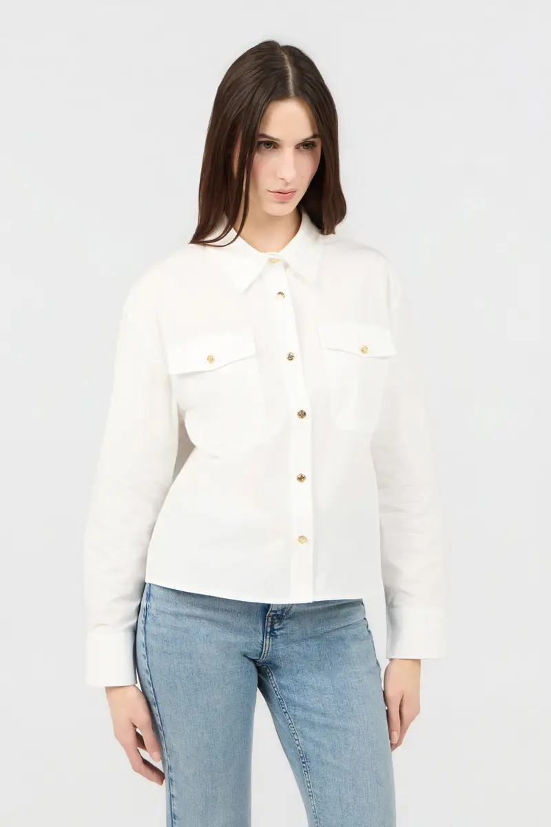 Roberto Cavalli White Shirt | Thumbnail 2 Roberto Cavalli White Shirt | Thumbnail 2