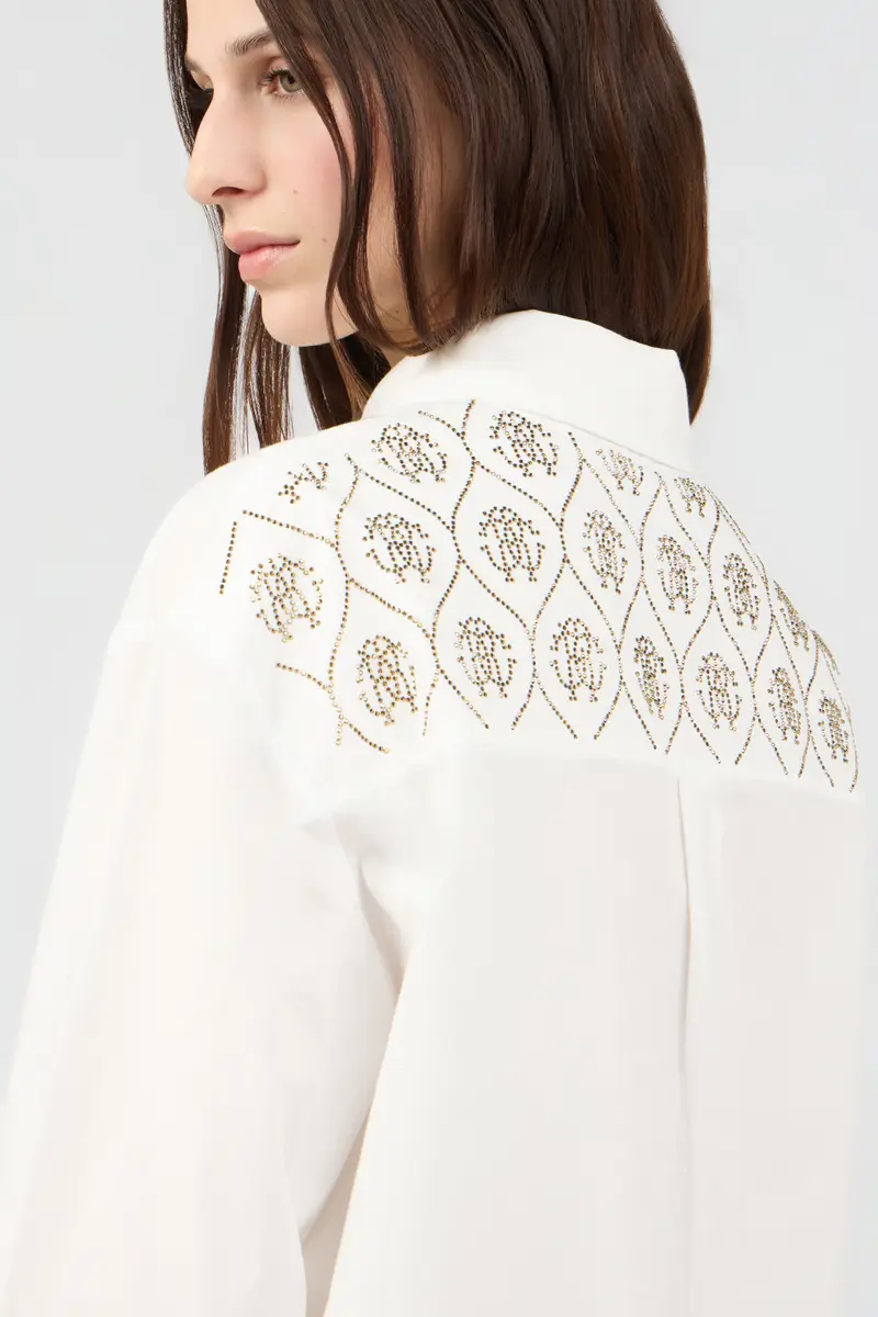 Roberto Cavalli White Shirt | Thumbnail 5 Roberto Cavalli White Shirt | Thumbnail 5