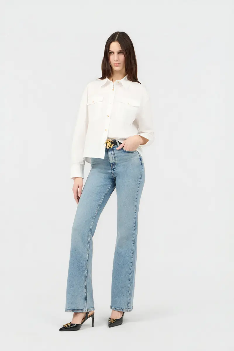 Roberto Cavalli White Shirt | Thumbnail 6 Roberto Cavalli White Shirt | Thumbnail 6