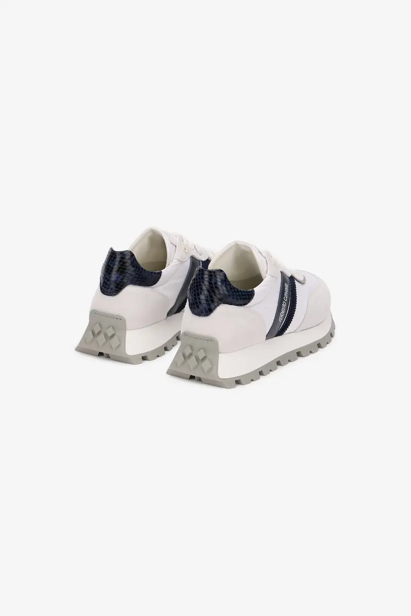 Roberto Cavalli White Sneakers With RC Logo | Thumbnail 3 Roberto Cavalli White Sneakers With RC Logo | Thumbnail 3