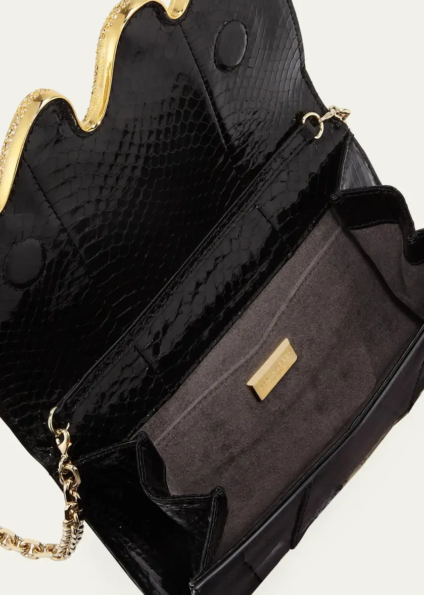 Judith Leiber Couture Serpent Snakeskin Clutch Bag | Thumbnail 2 Judith Leiber Couture Serpent Snakeskin Clutch Bag | Thumbnail 2