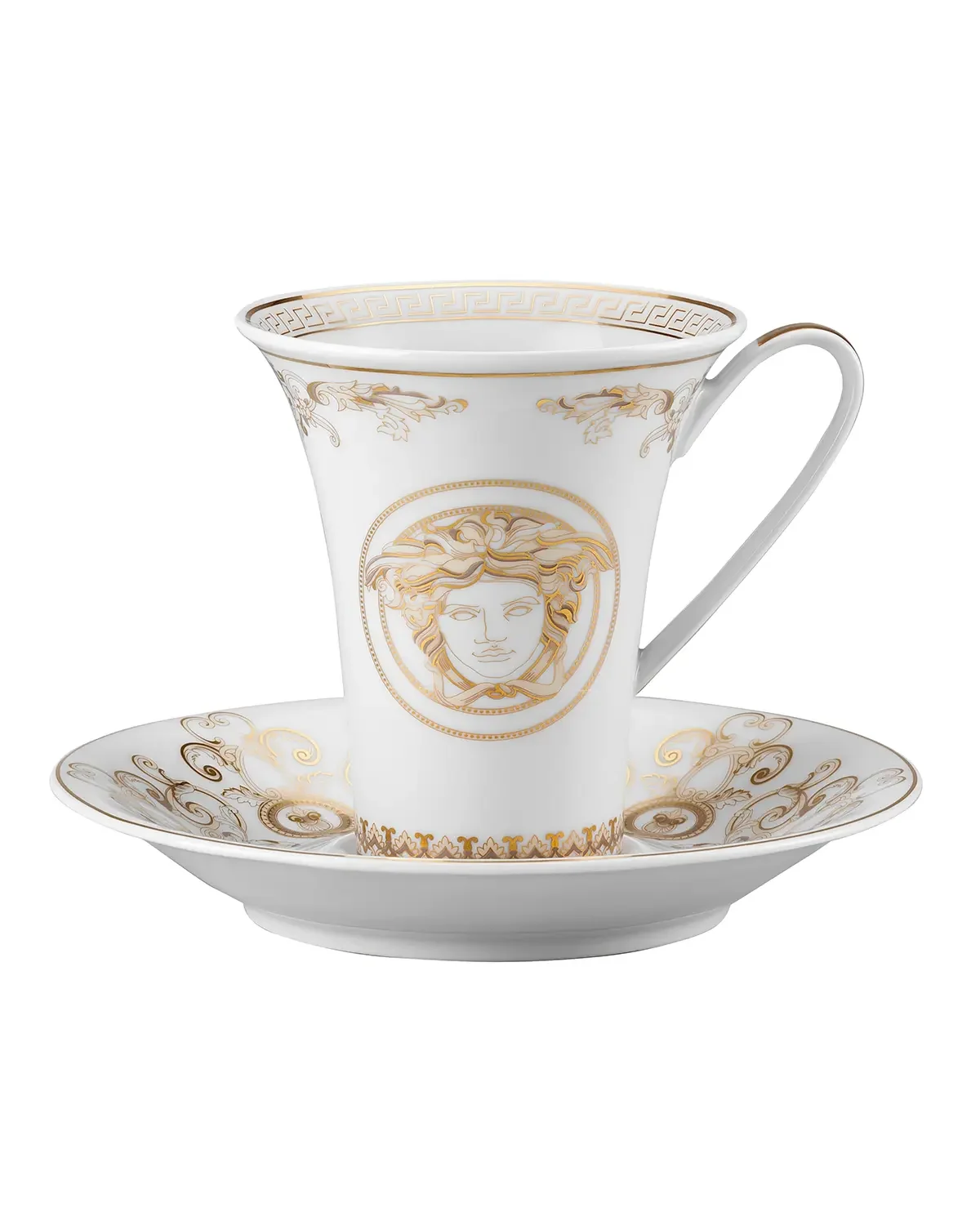 Versace Medusa Gala Coffee Cup & Saucer